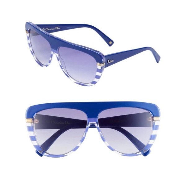 Dior Accessories - Christian Dior Croisette 1 Sunglasses Crystal Blue